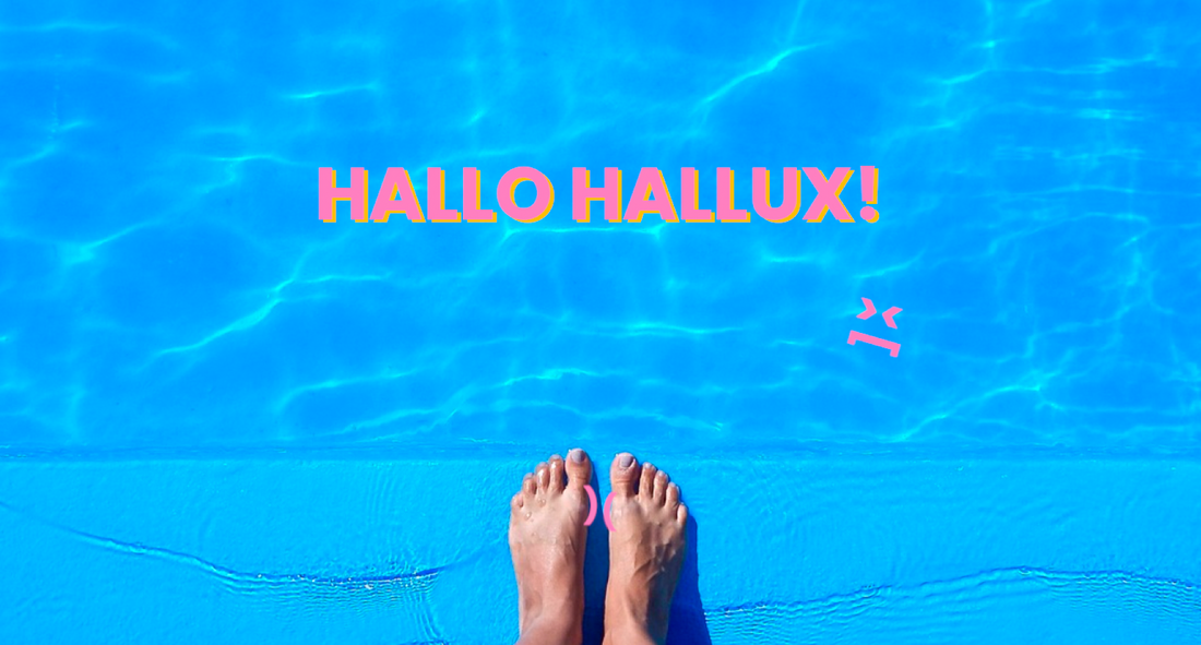 Ob Hallux oder Spreizfuß: Füße lieben Fünve Sandalen