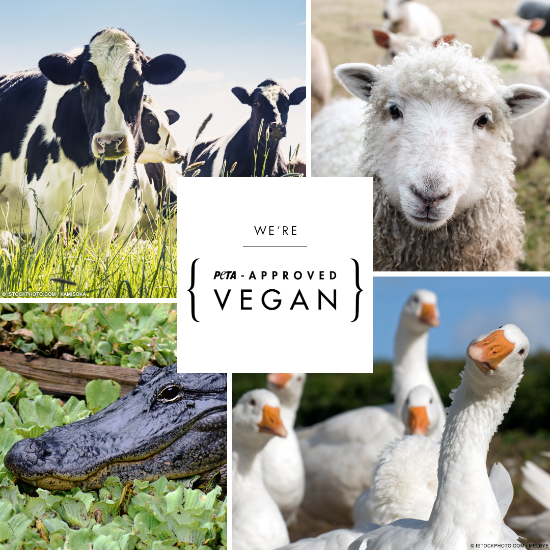 Fünve ist PETA zertifiziert vegan